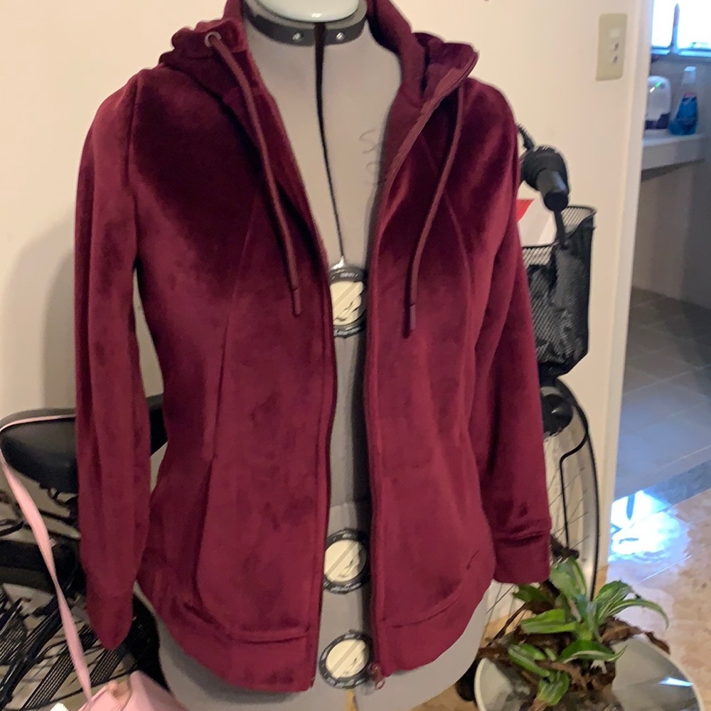 Velvet Zipper sweater